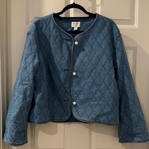 Kate Spade Blue Denim Jacket